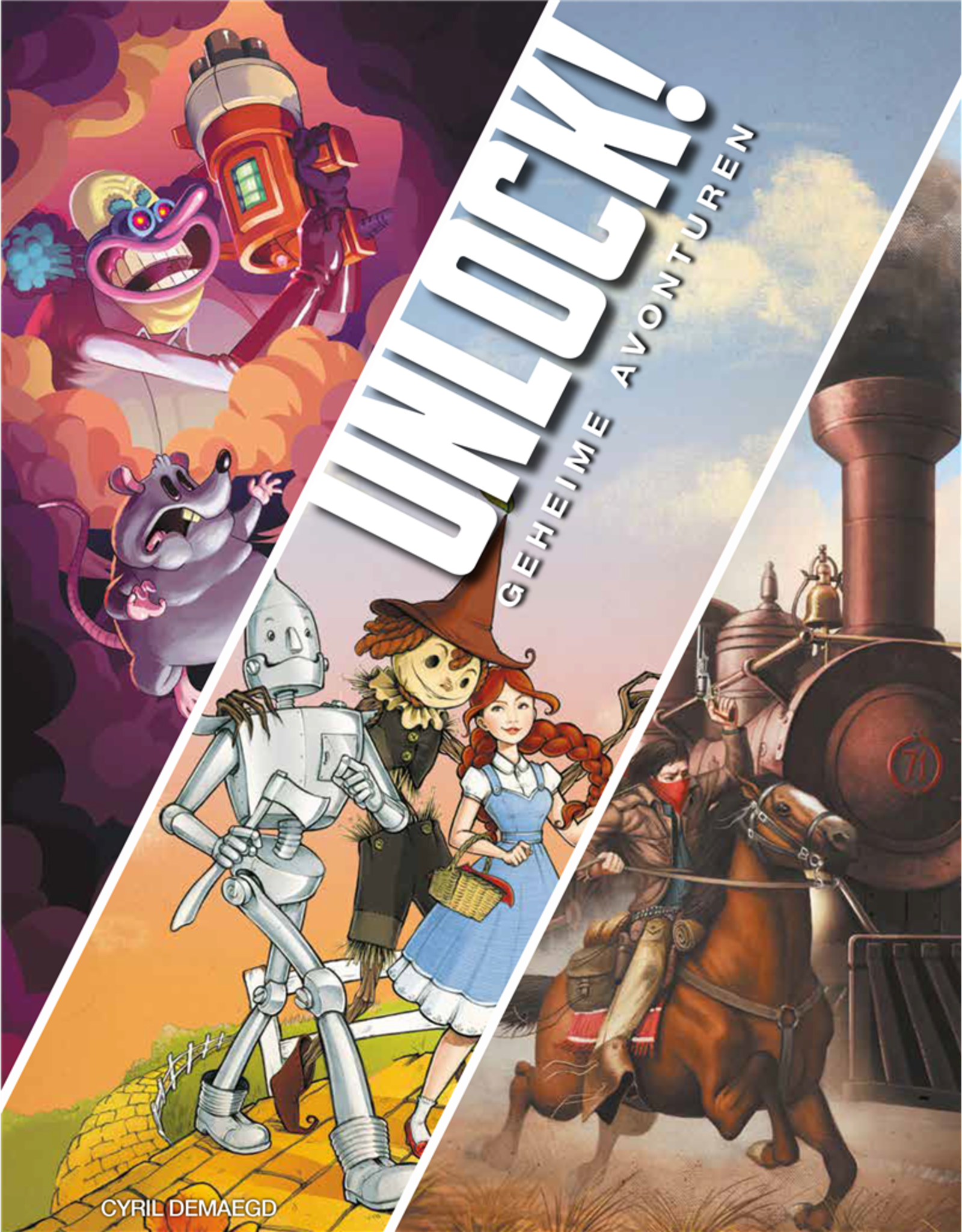 Space Cowboys Unlock! 3 Geheime Avonturen, Kaartspel