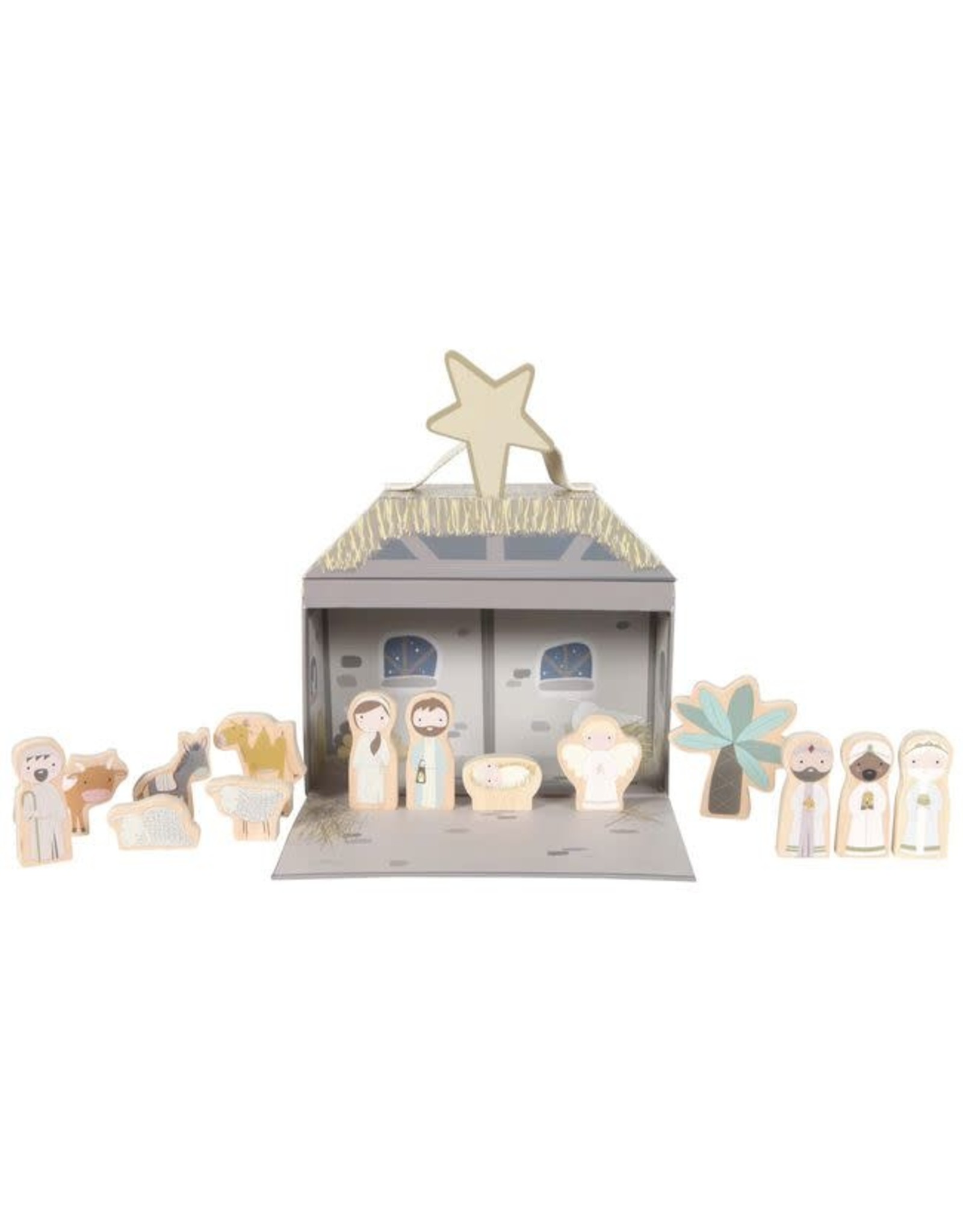 Little Dutch Little Dutch Speelkoffer Kerststal