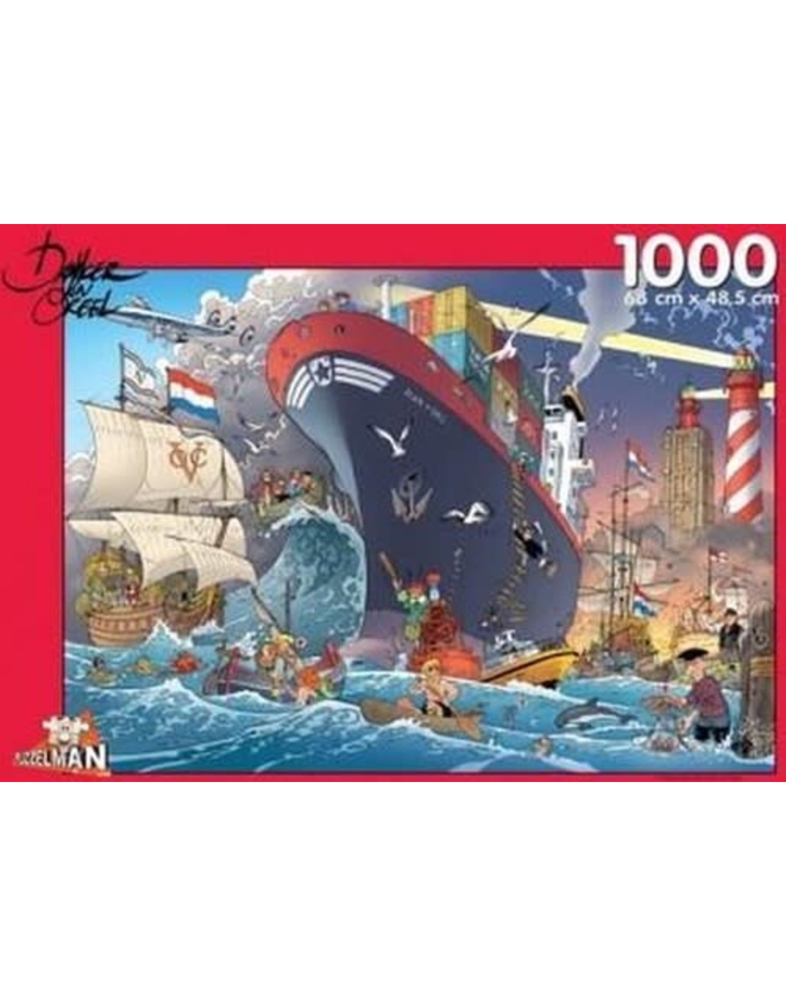 Puzzelman Puzzel Zeevaart - danker J. Oreel  1000 stukjes