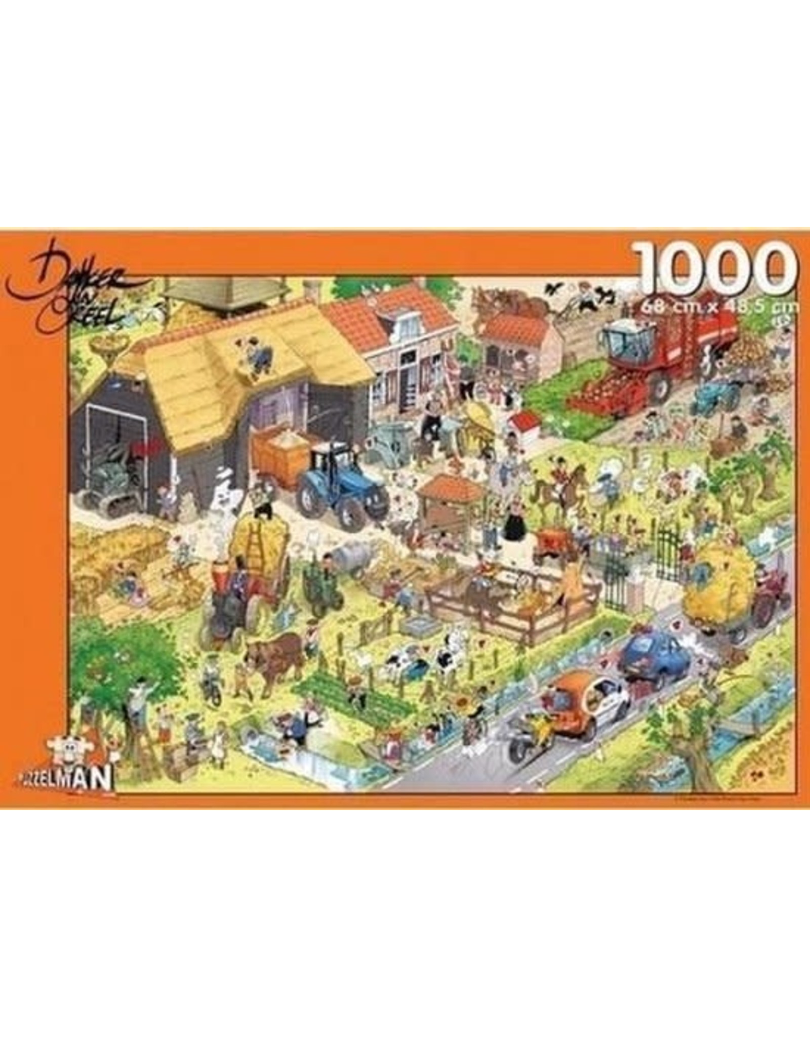 Puzzelman Puzzel Op de Boerderij Danker J Oreel  1000 stukjes