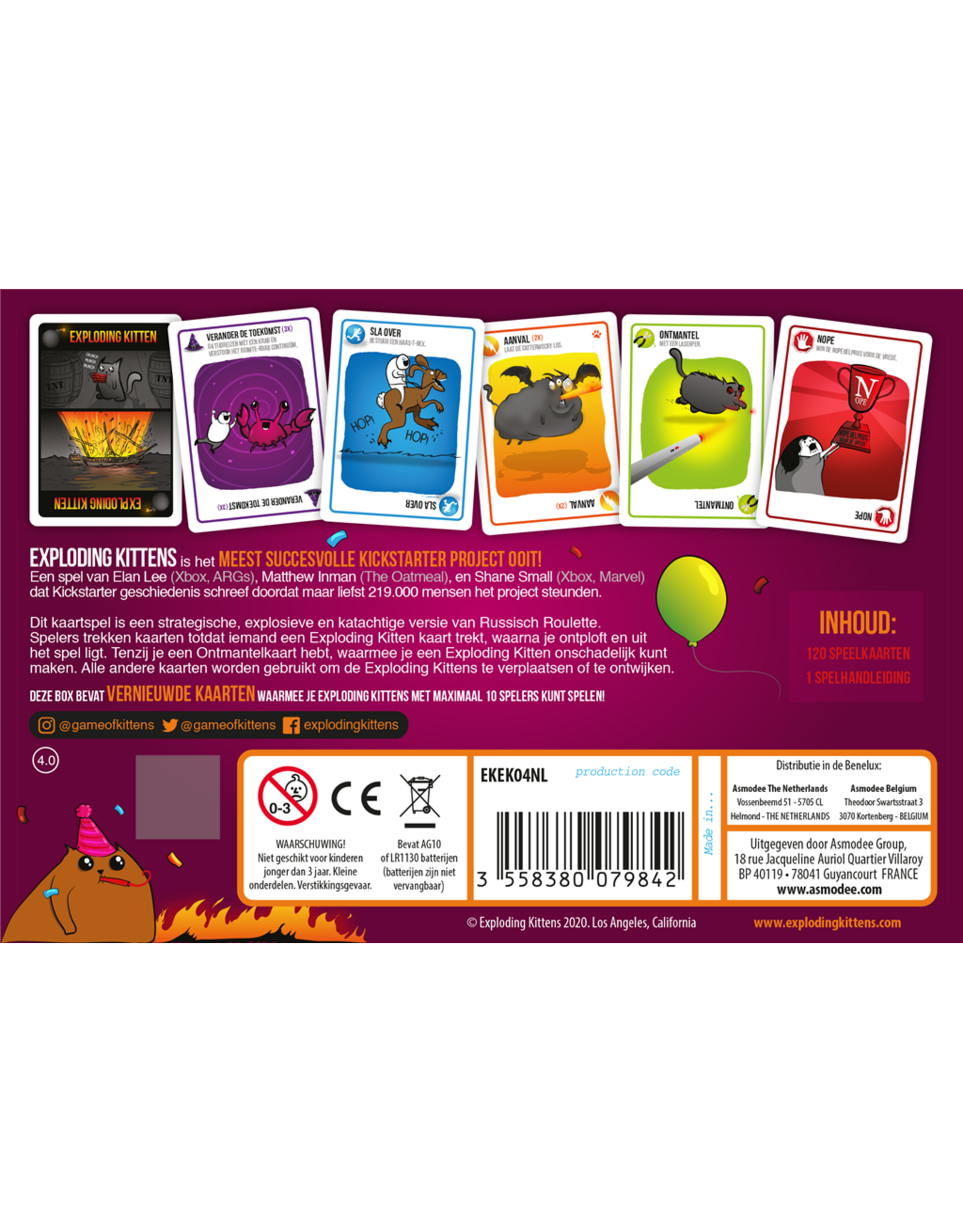 Exploding Kittens Exploding Kittens Party Pack NL