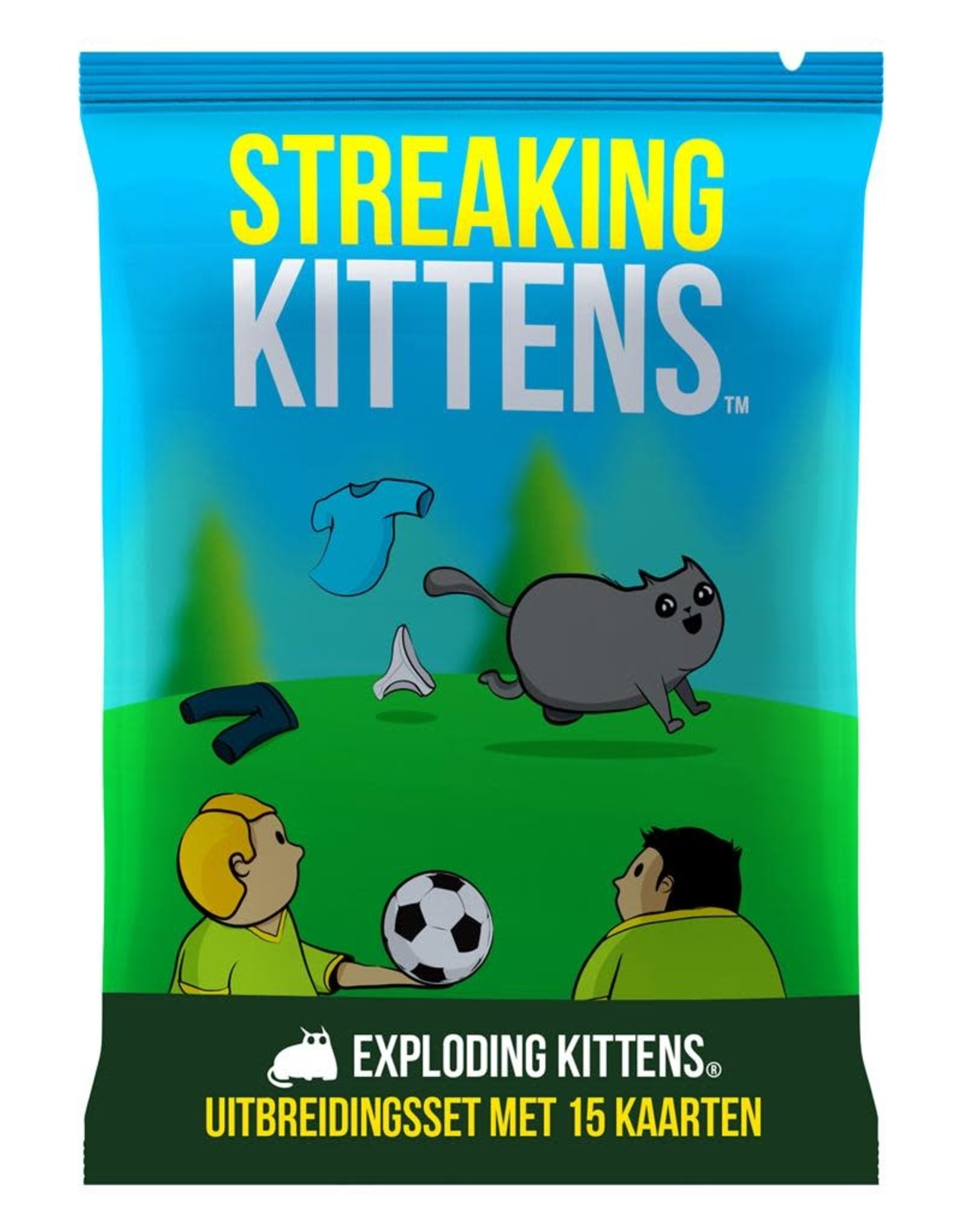 Exploding Kittens Exploding Kittens: Streaking Kittens  NL Uitbreidingsset (15kaarten)