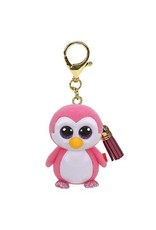 Ty Ty Mini Boo's Clip Gilder de roze met witte Pinguin 9cm