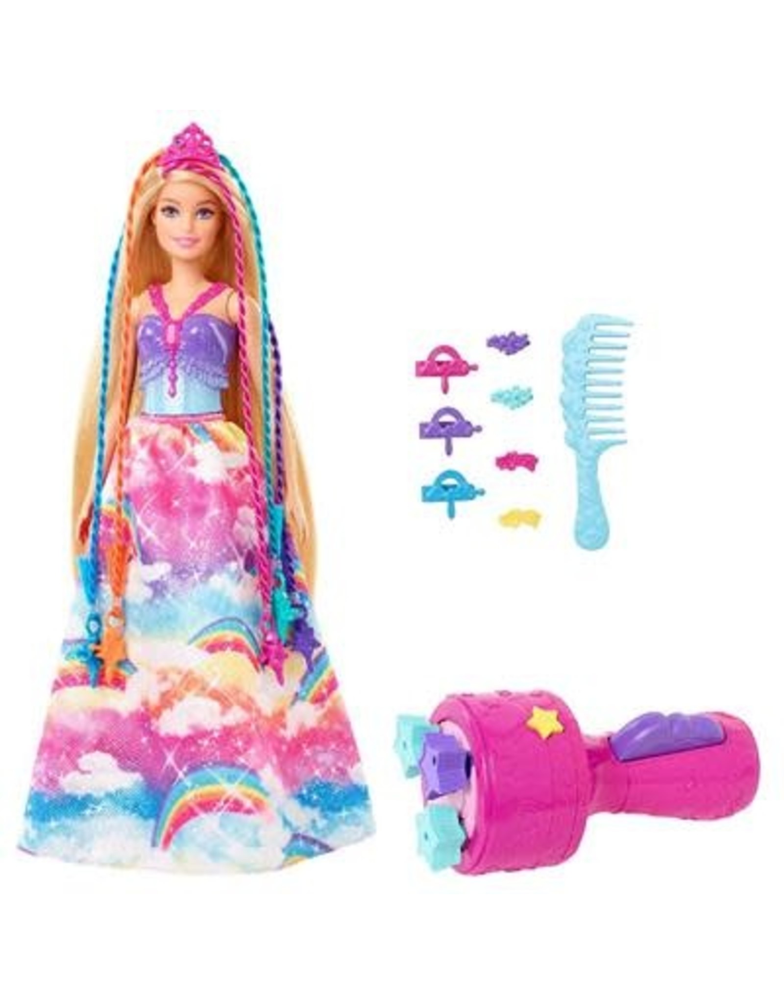 Mattel Barbie Dreamtopia Haarverzorgingspop + Accessoires