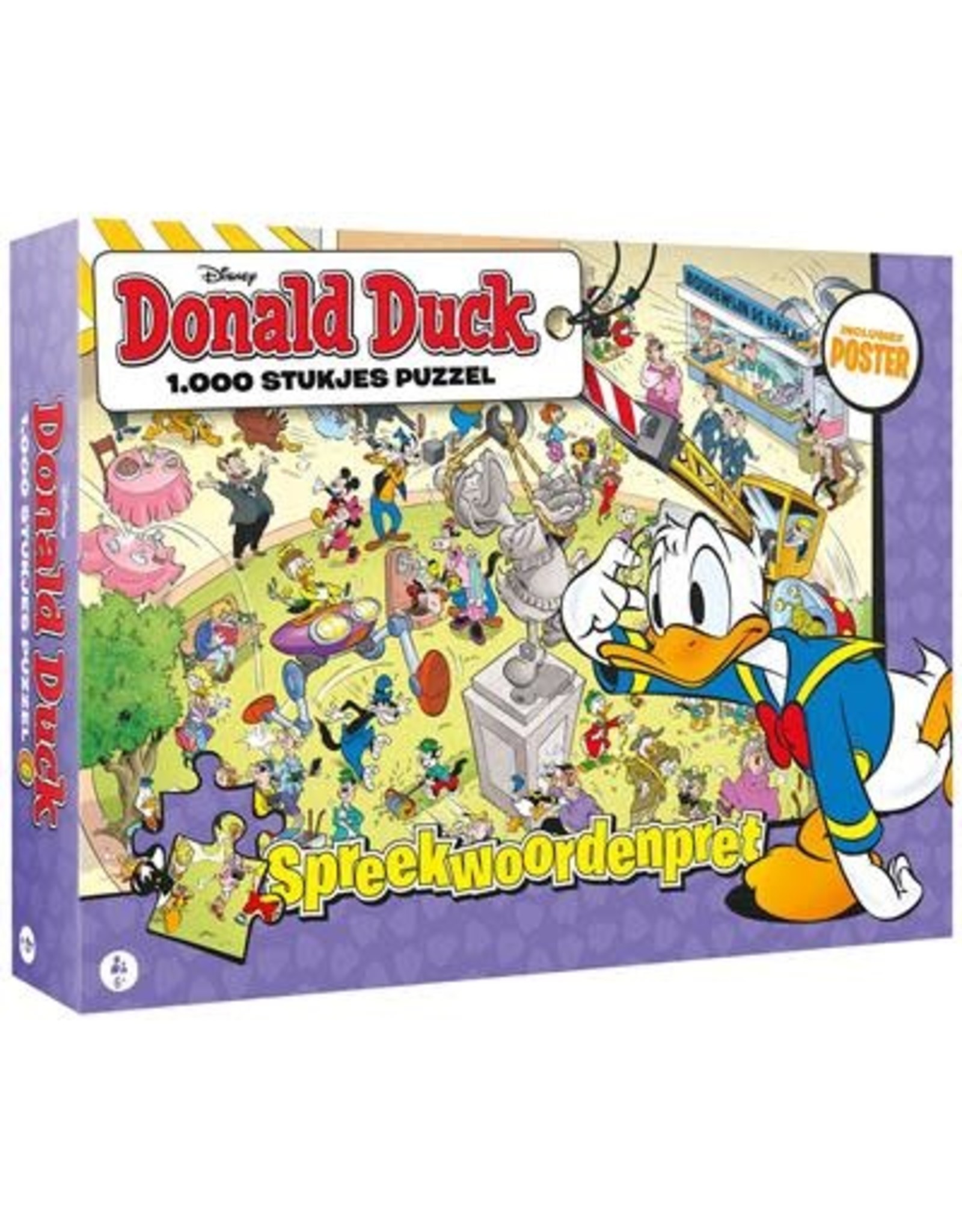 Just Games Puzzel 99554 Donald Duck Spreekwoordenpret 1000 stukjes