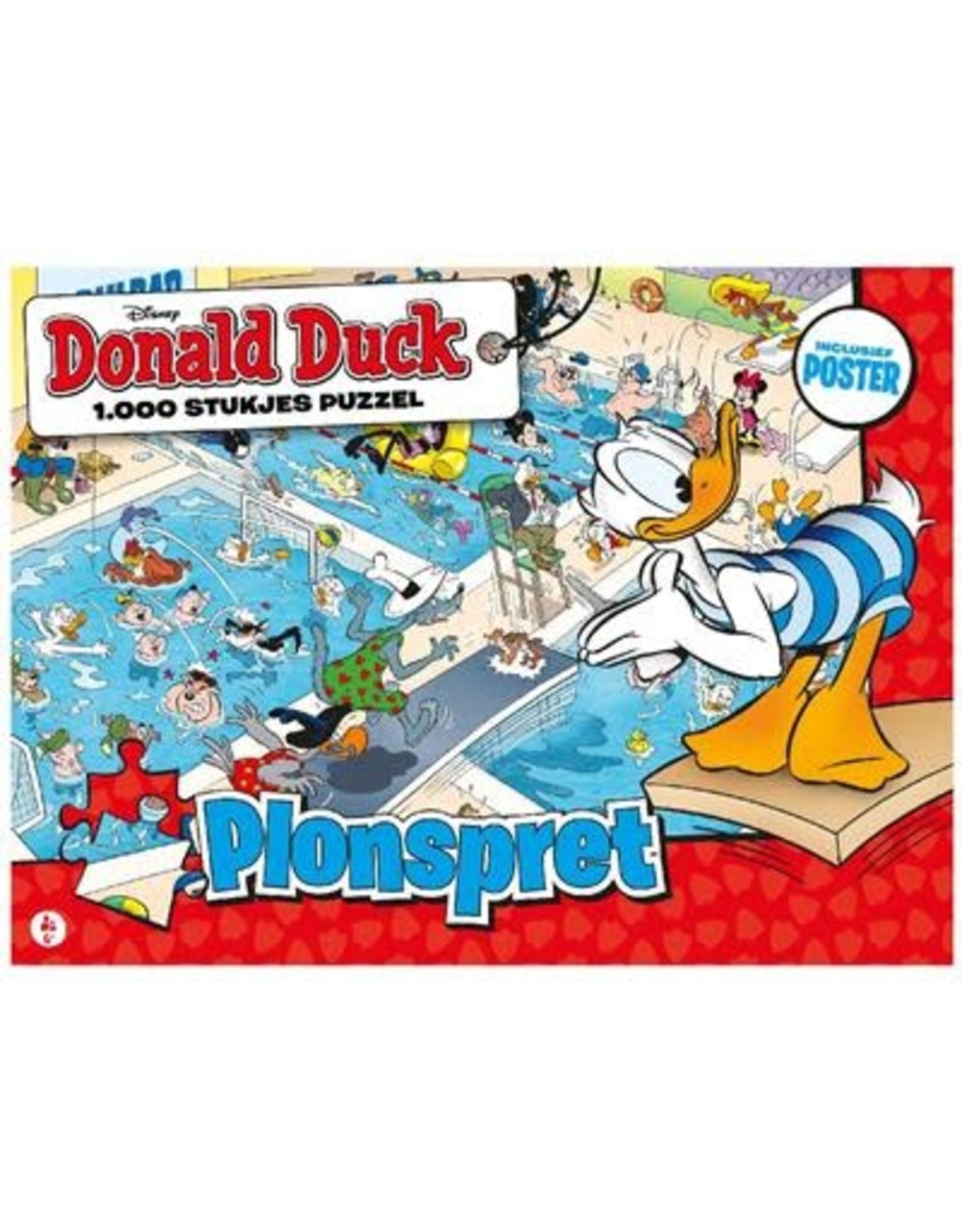 Just Games Puzzel 99646 Donald Duck Plonspret 1000 stukjes