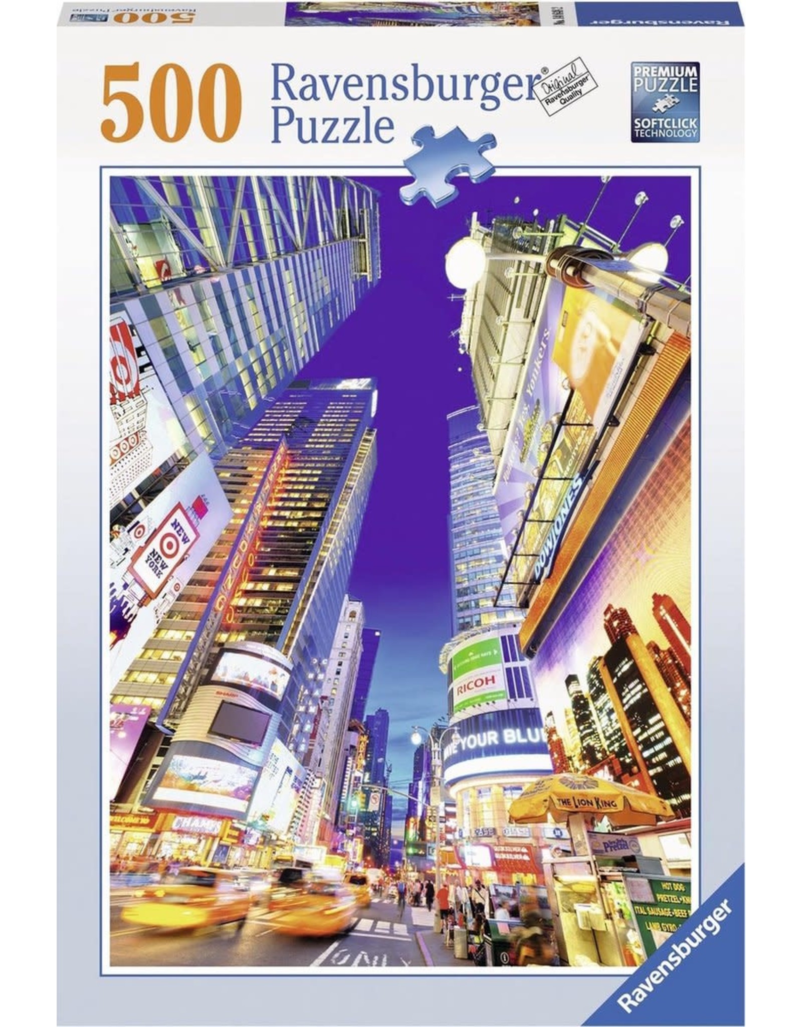 Ravensburger Ravensburger Puzzel 146482 Lichtgevende Times Square 500 stukjes