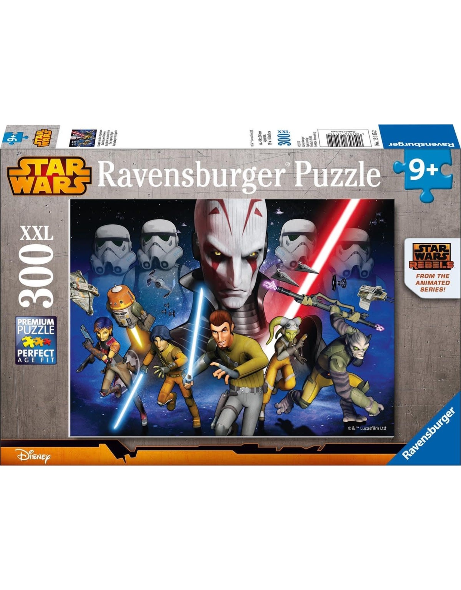 Ravensburger Ravensburger Puzzel 131952 Strijd om het Imperium 300 XXL stukjes