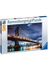 Ravensburger Ravensburger Puzzel 165896 New York, de Stad die Nooit Slaapt (500 Stukjes)