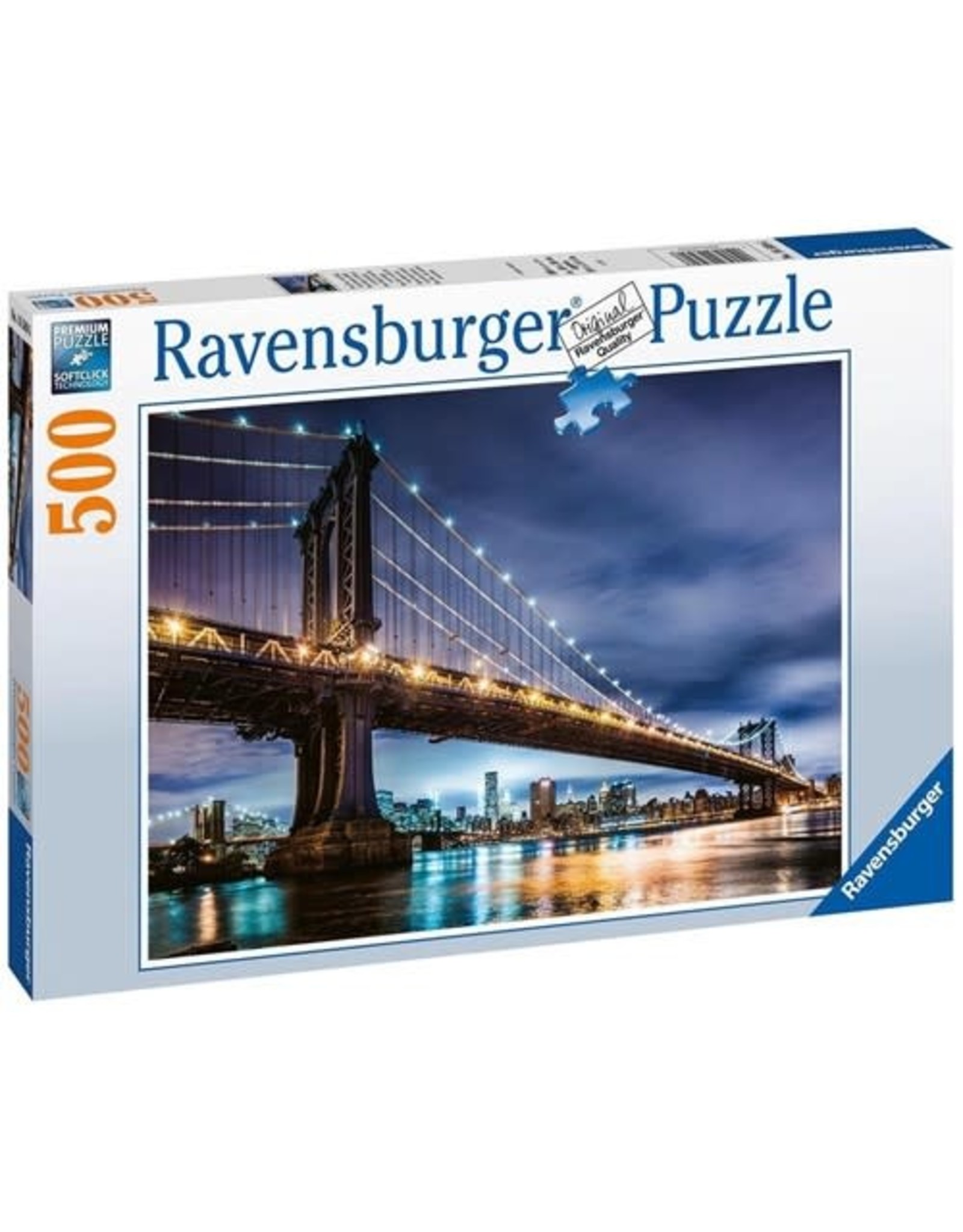 Ravensburger Ravensburger Puzzel 165896 New York, de Stad die Nooit Slaapt (500 Stukjes)