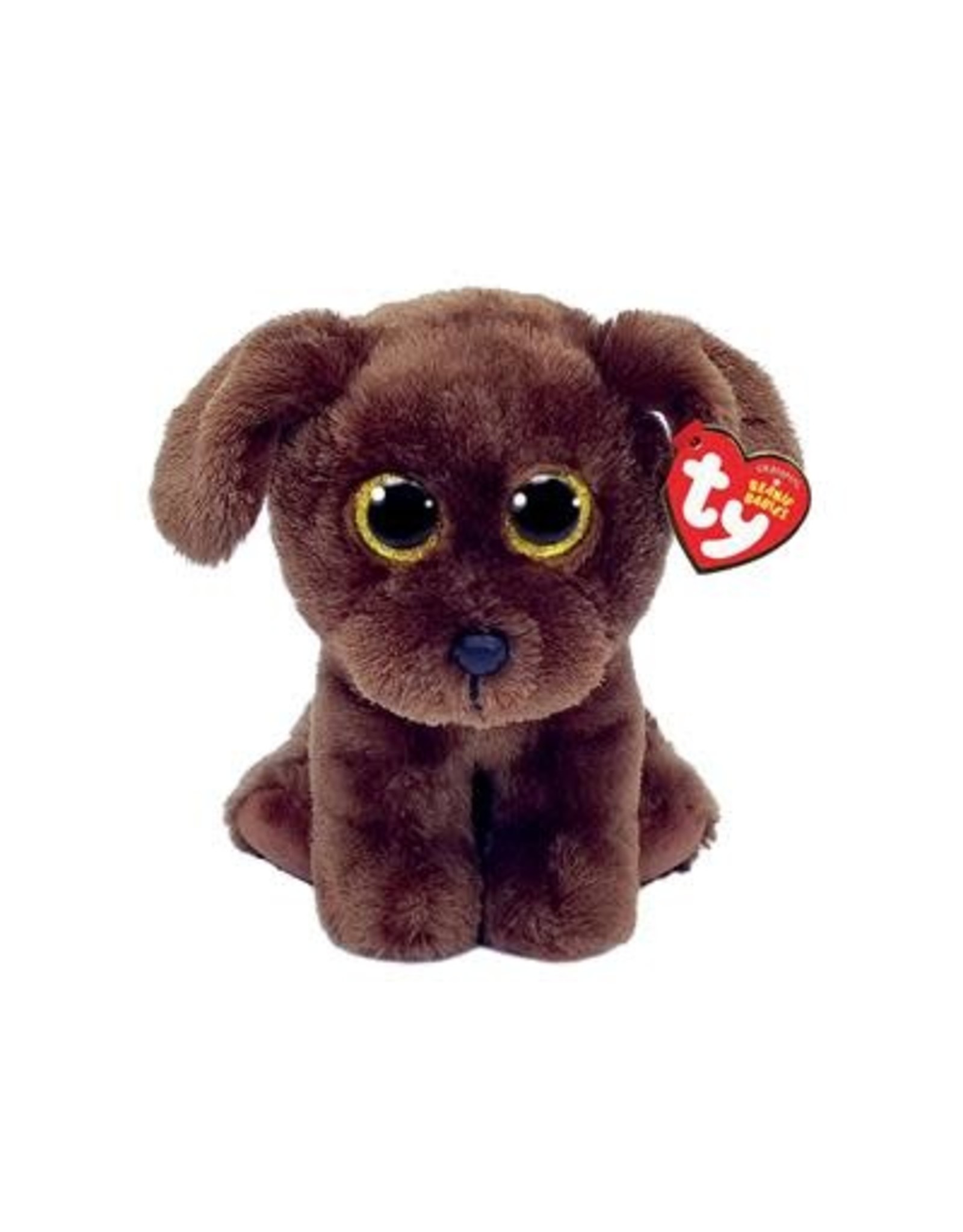 Ty Ty Beanie Babies Nuzzle de bruine Labrador Hond 15cm