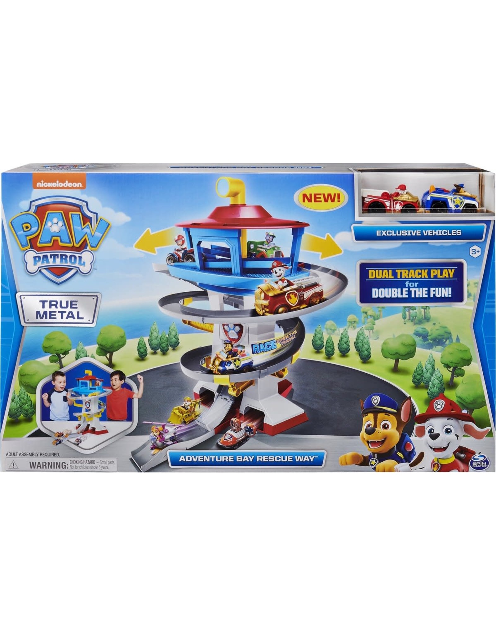 Spin Master Paw Patrol True Metal Adventure Bay Speedway