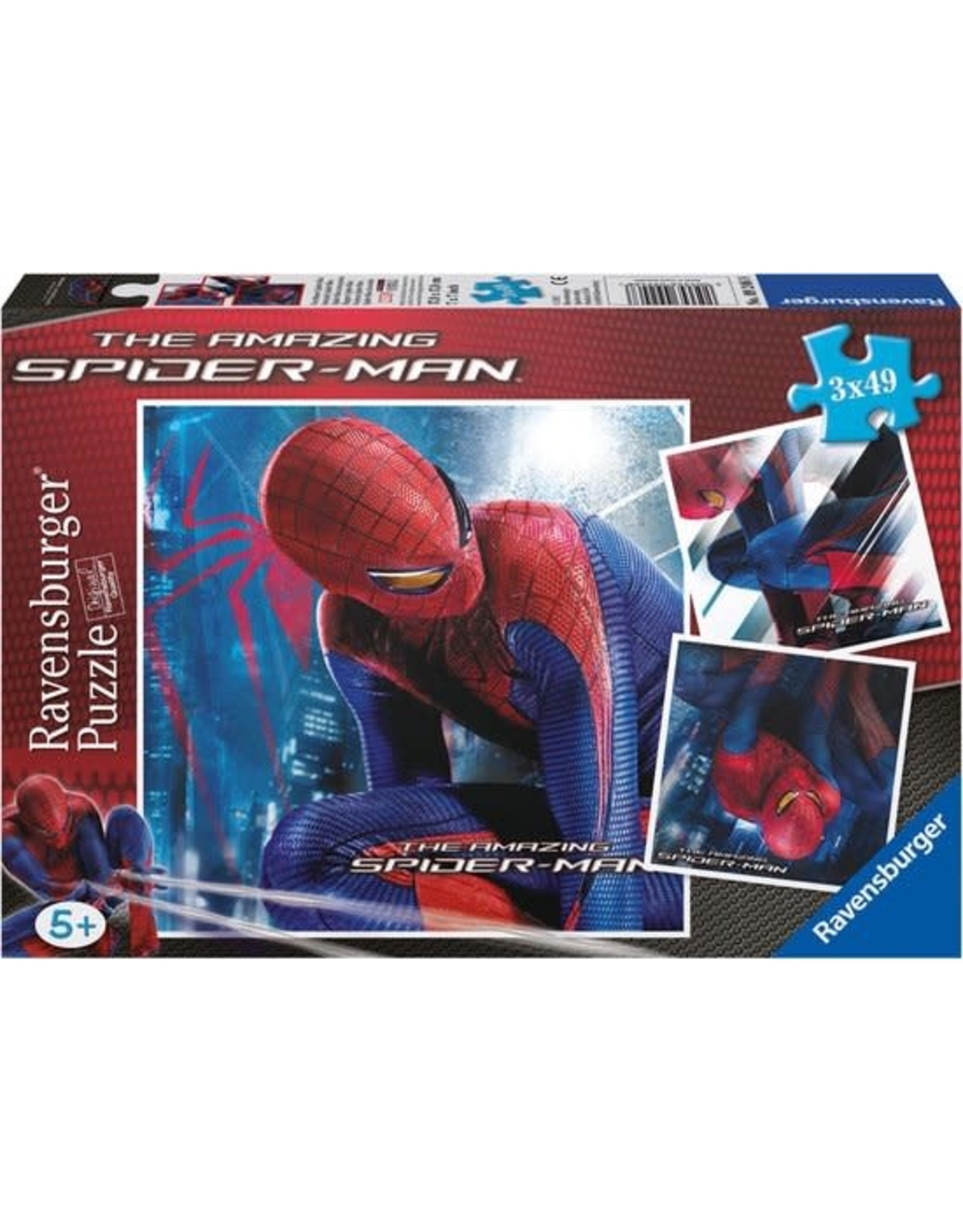 Ravensburger Ravensburger Puzzel 092468 Spiderman (3x49Stukjes)