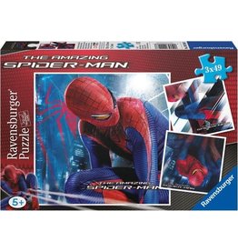 Ravensburger Ravensburger Puzzel 092468 Spiderman (3x49Stukjes)