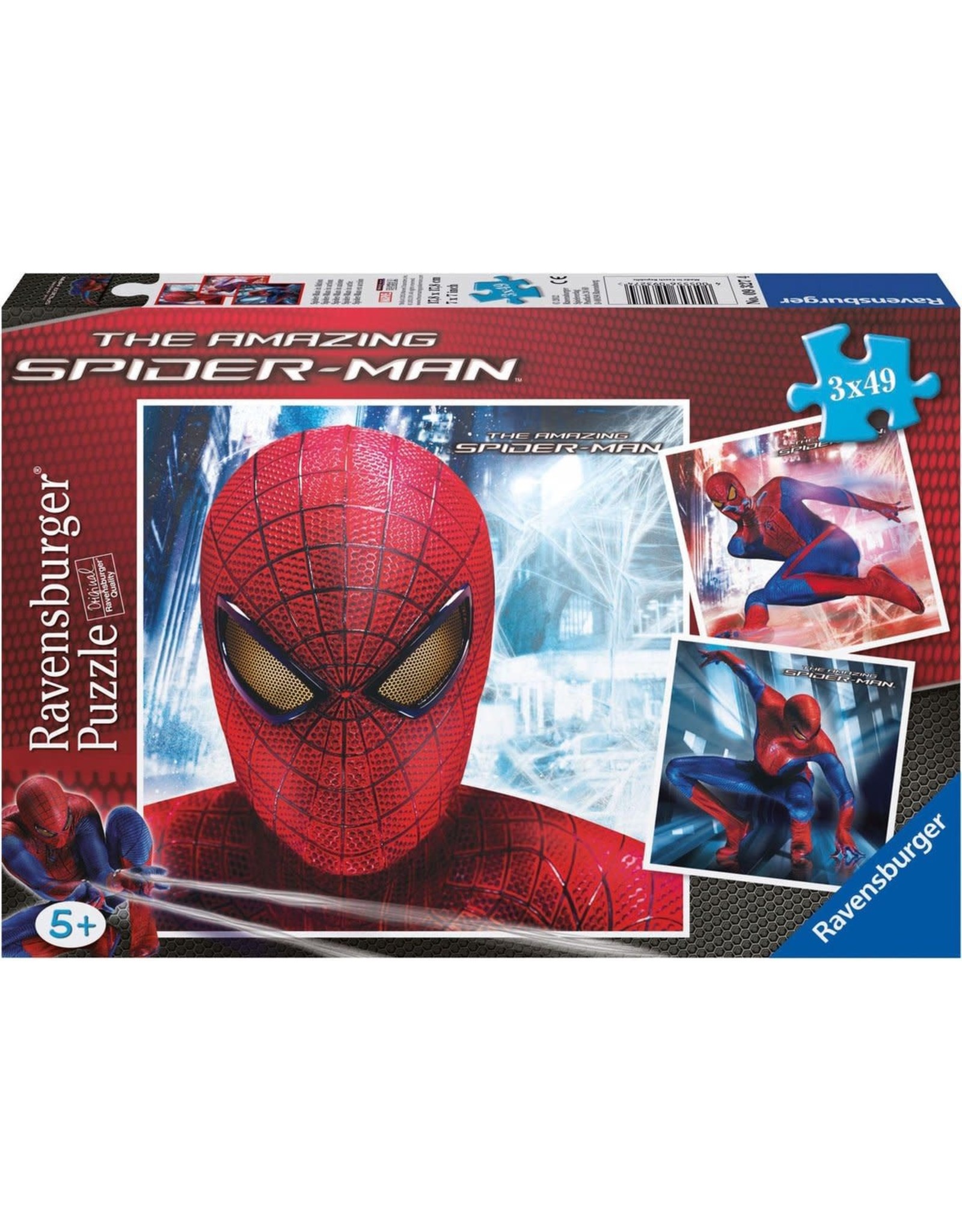 Ravensburger Ravensburger Puzzel 093274 Spiderman (3x49 Stukjes)