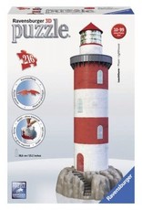 Ravensburger Ravensburger 3D Puzzel 125654 Vuurtoren in de Branding - 216 Stukjes