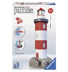 Ravensburger Ravensburger 3D Puzzel 125654 Vuurtoren in de Branding - 216 Stukjes