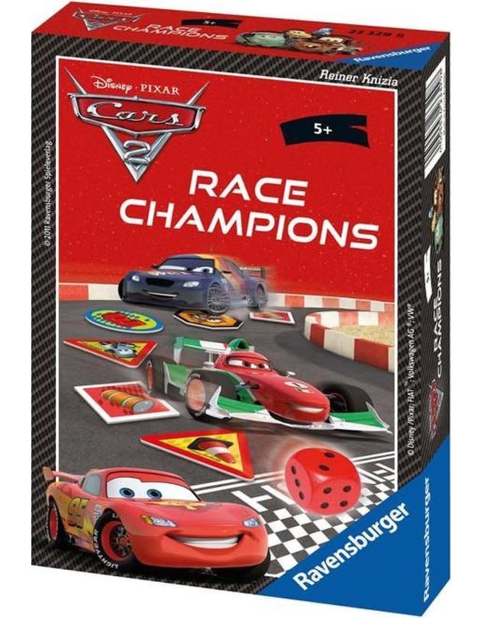 Ravensburger Ravensburger 233298  Disney Cars Race Champions - Dobbelspel