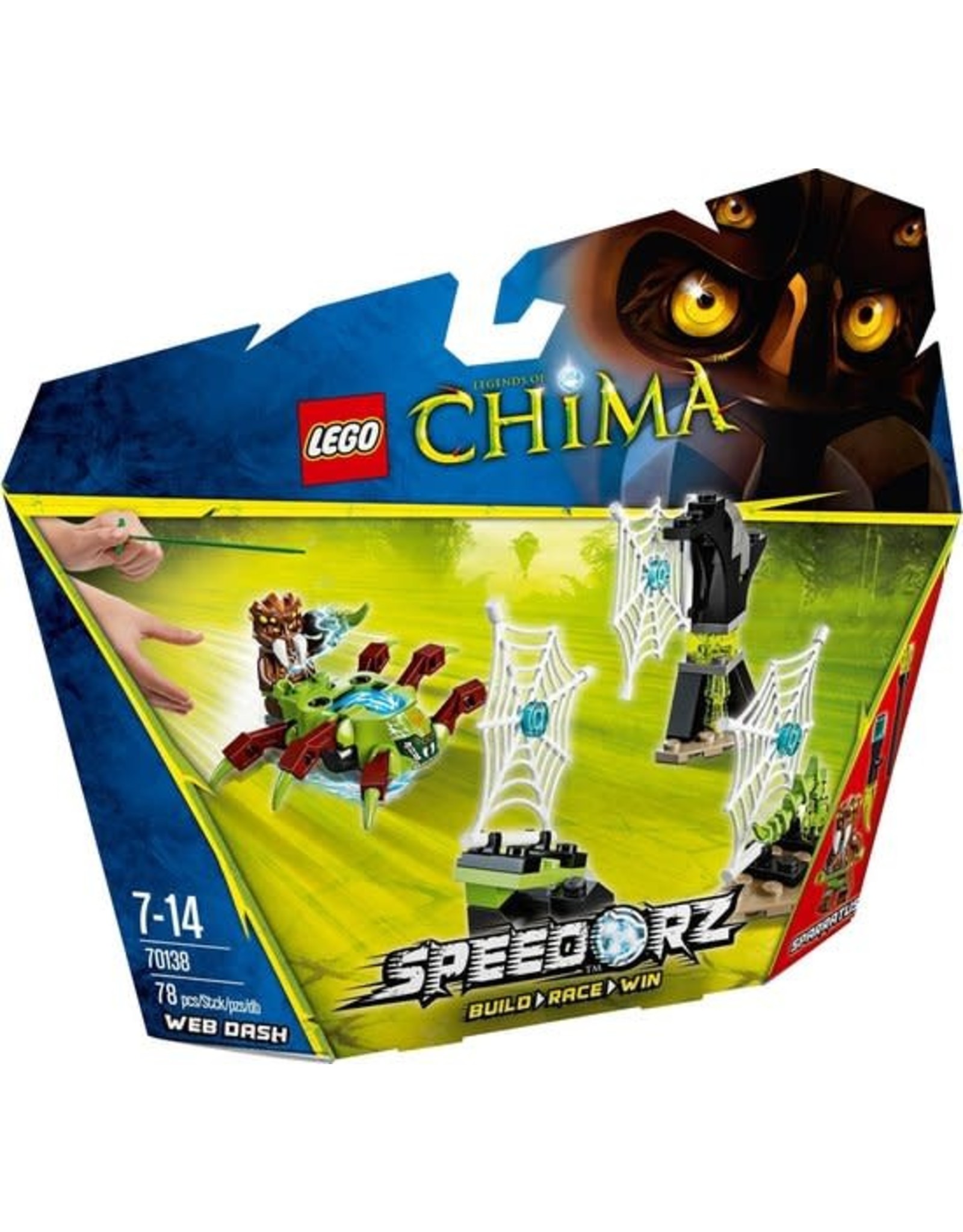LEGO Lego Chima 70138 Websprint - Web Dash