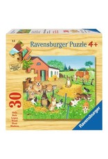 Ravensburger Ravensburger  Houten Puzzel 39128  Dieren op het Platteland (30 Stukjes)