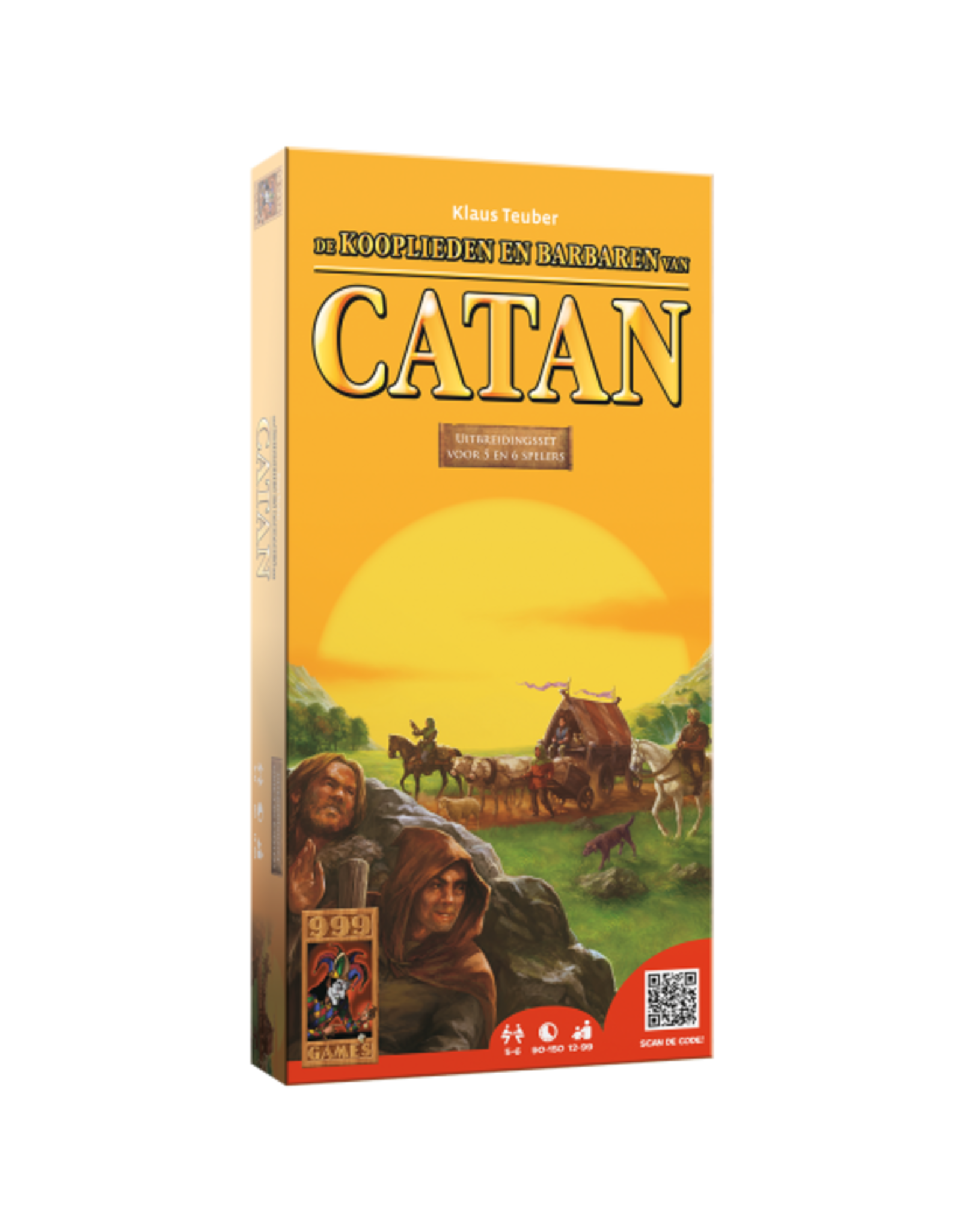 999 Games Catan: 999 Games Kooplieden & Barbaren 5/6 spelers (uitbreiding) - Bordspel