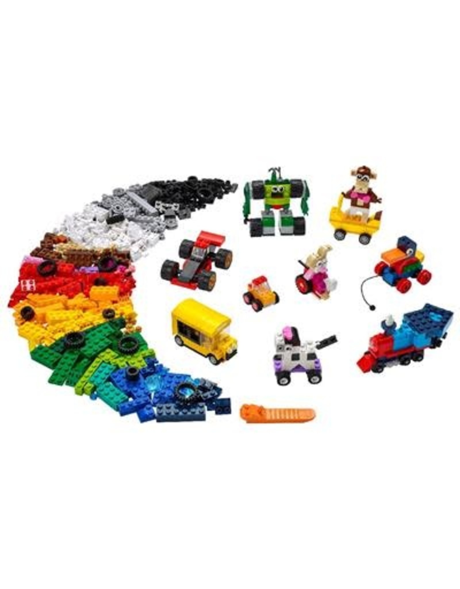 LEGO Lego  Classic 11014 Stenen en Wielen  - Bricks and Wheels