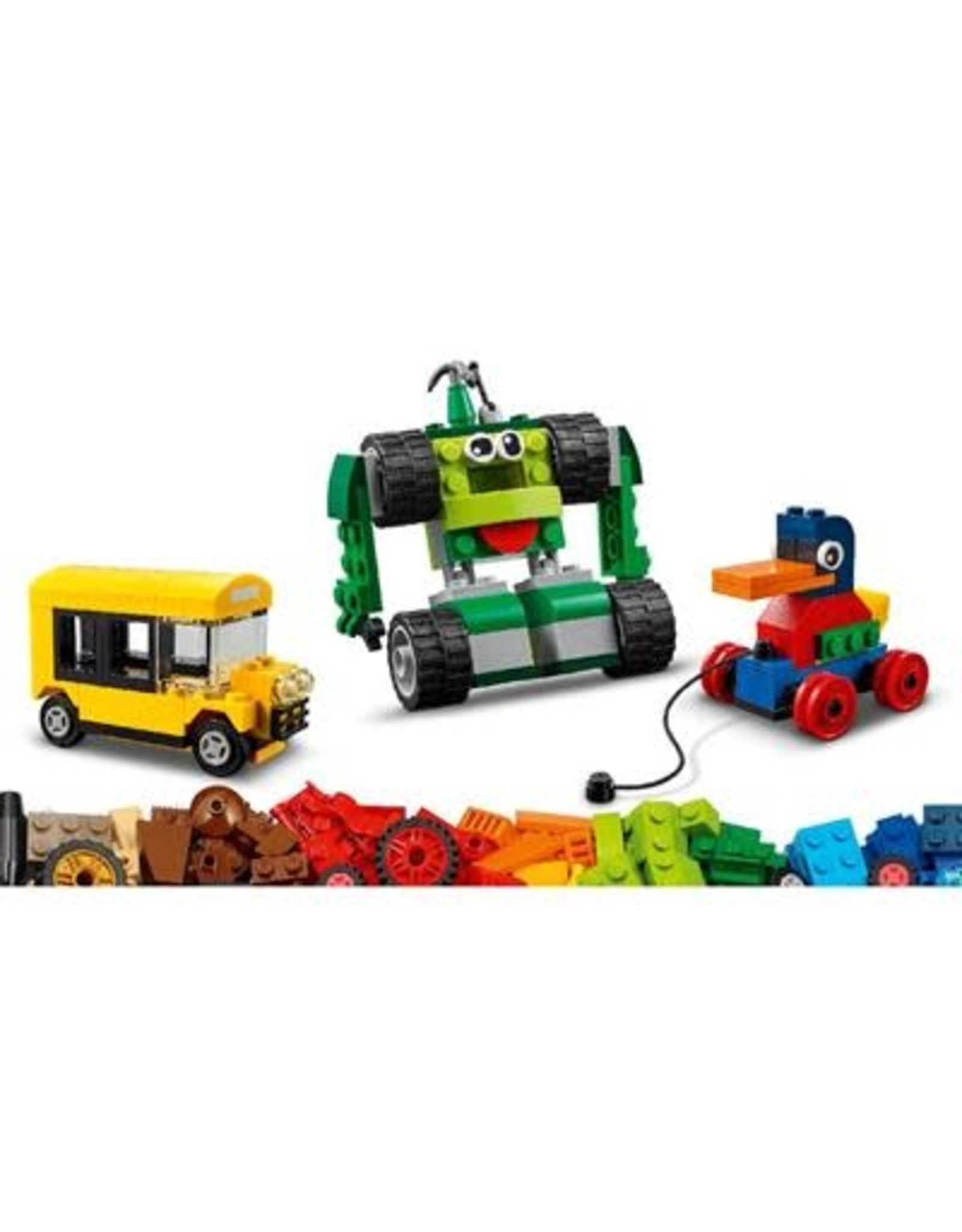 LEGO Lego  Classic 11014 Stenen en Wielen  - Bricks and Wheels