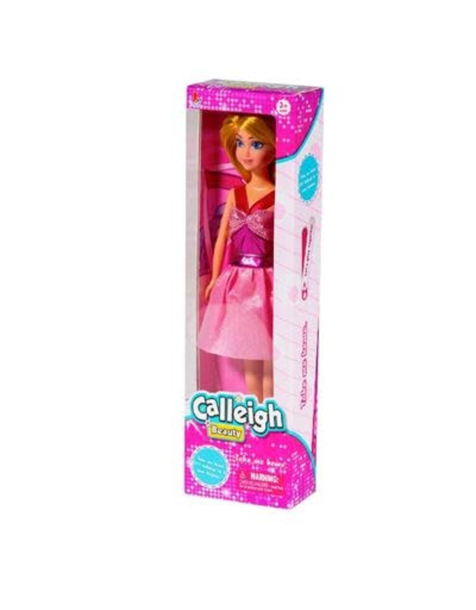 Calleigh Calleigh  Fashion Tienerpop roze kledingset