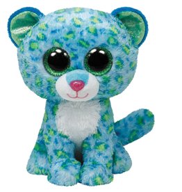 Ty Ty Beanie Buddy Leona het Blauwe Luipaard 24cm