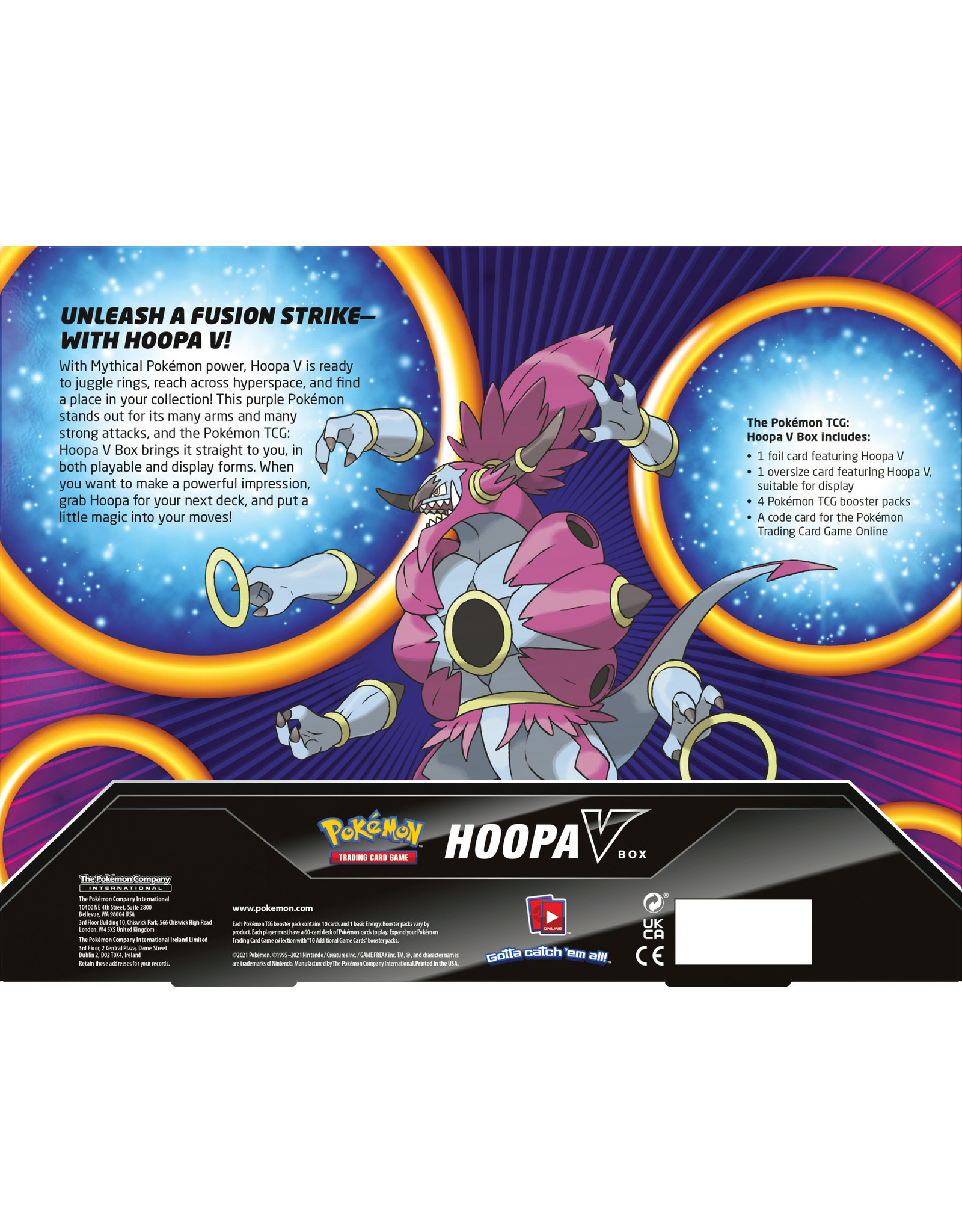 The Pokemon Company Pokemon TCG Hoopa V Box