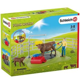 Schleich Schleich Farm World 42529 Wasplaats voor Koeien