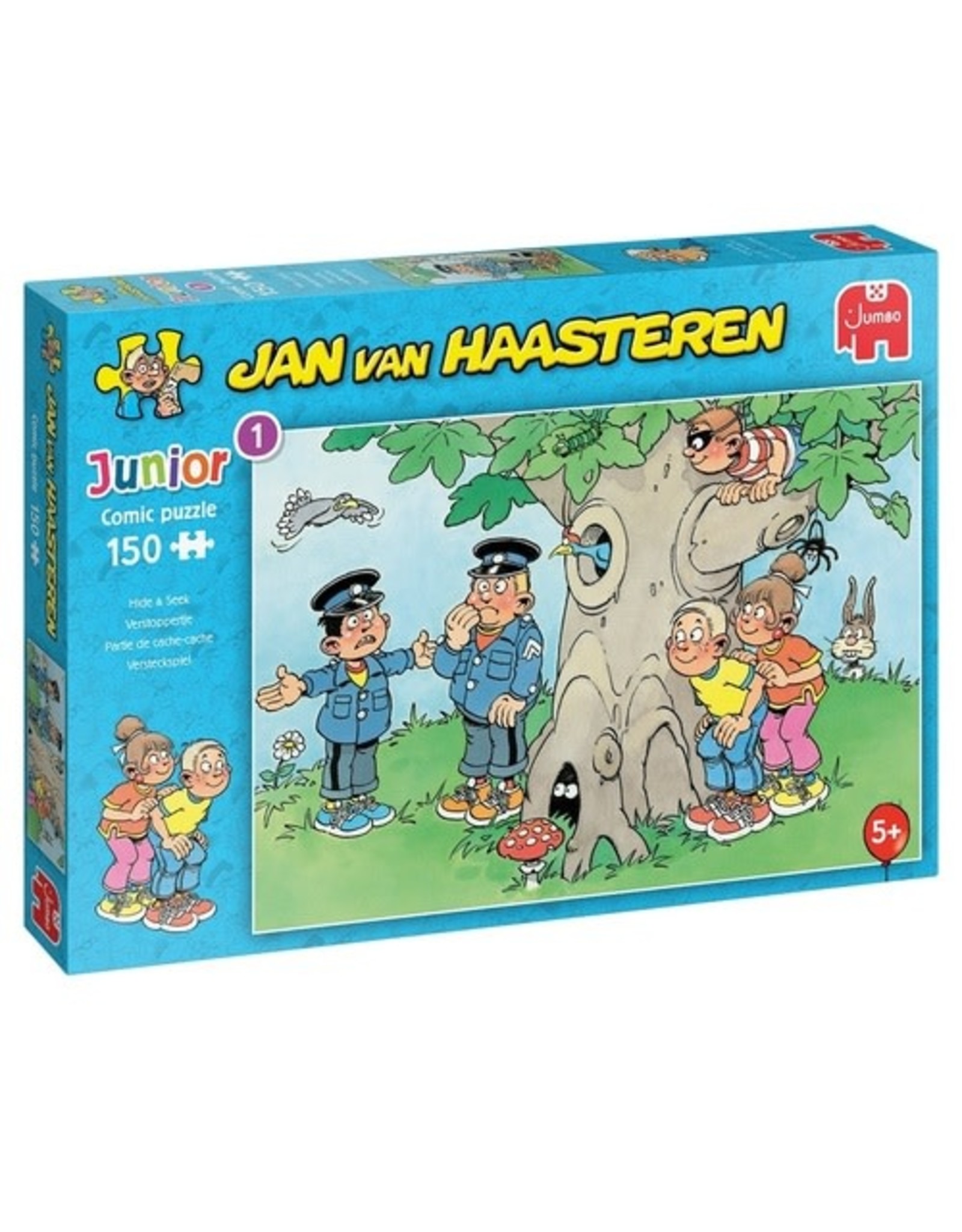 Jumbo Jumbo Puzzel Jan van Haasteren 20058 Junior Verstoppertje 150 stukjes