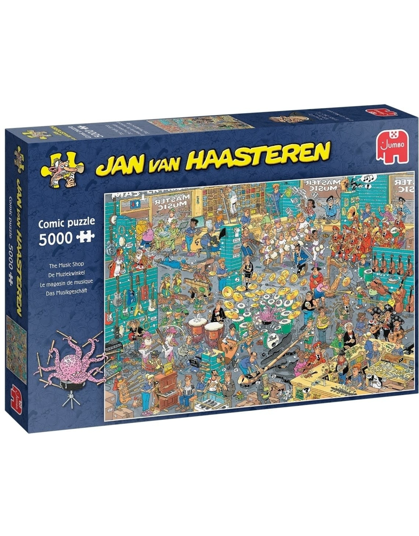 Jumbo Jumbo Puzzel Jan van Haasteren 20050 Muziekwinkel 5000 stukjes