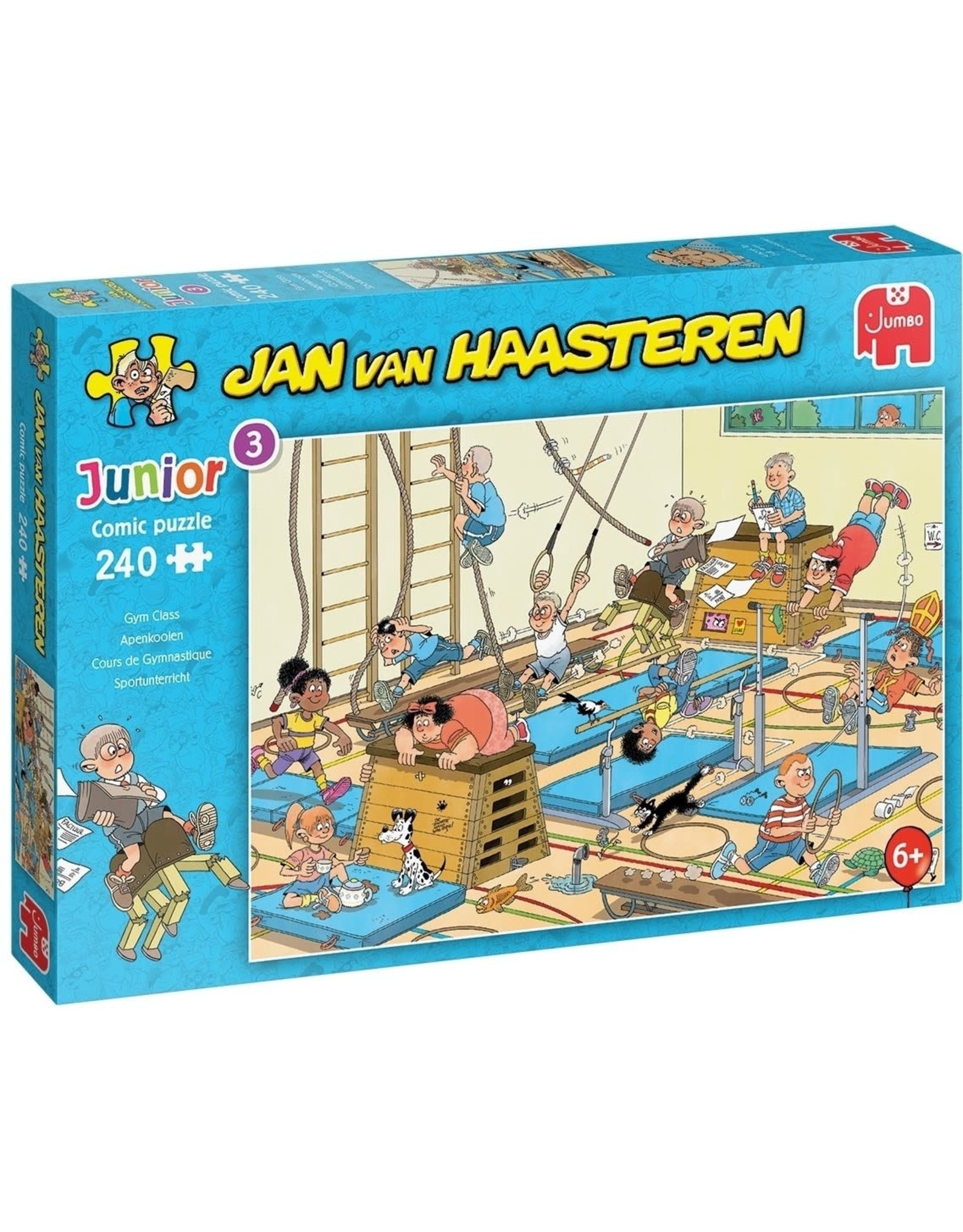 Jumbo Jumbo Puzzel Jan van Haasteren 20060 Junior Apenkooien 250 stukjes