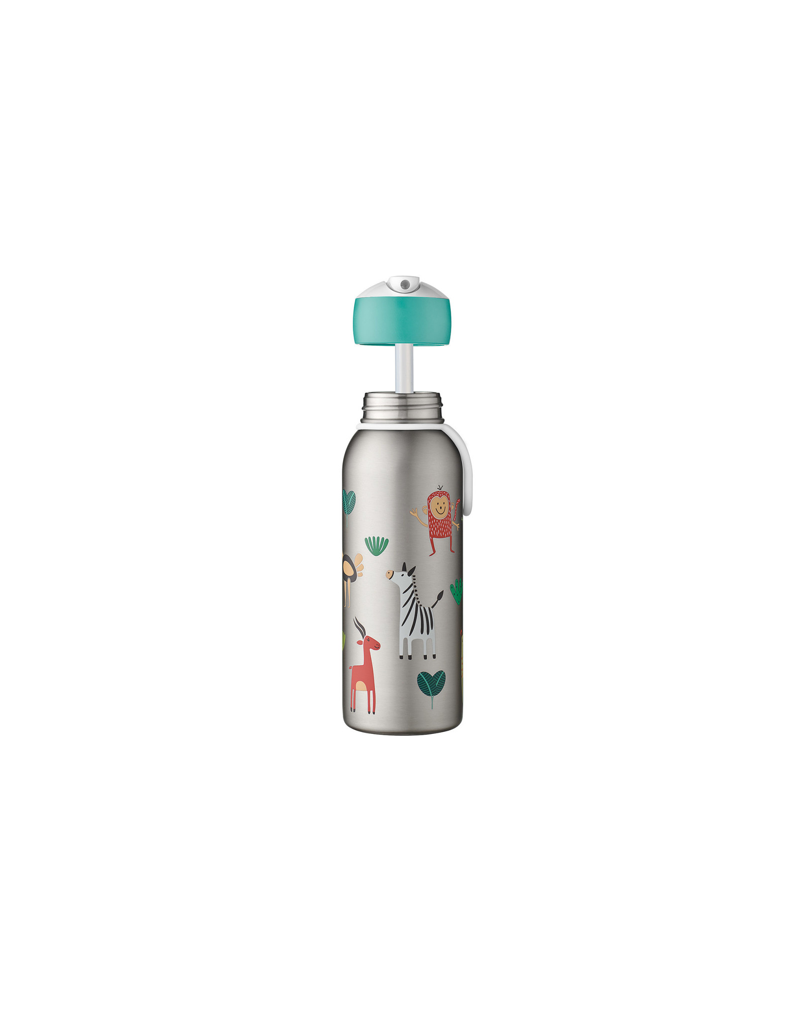 Mepal Mepal Isoleerfles Flip-Up Campus 350ml - Animal Friends