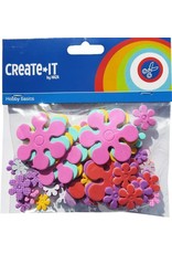 Create-It Haza Create-It Foam Bloemen 70 stuks