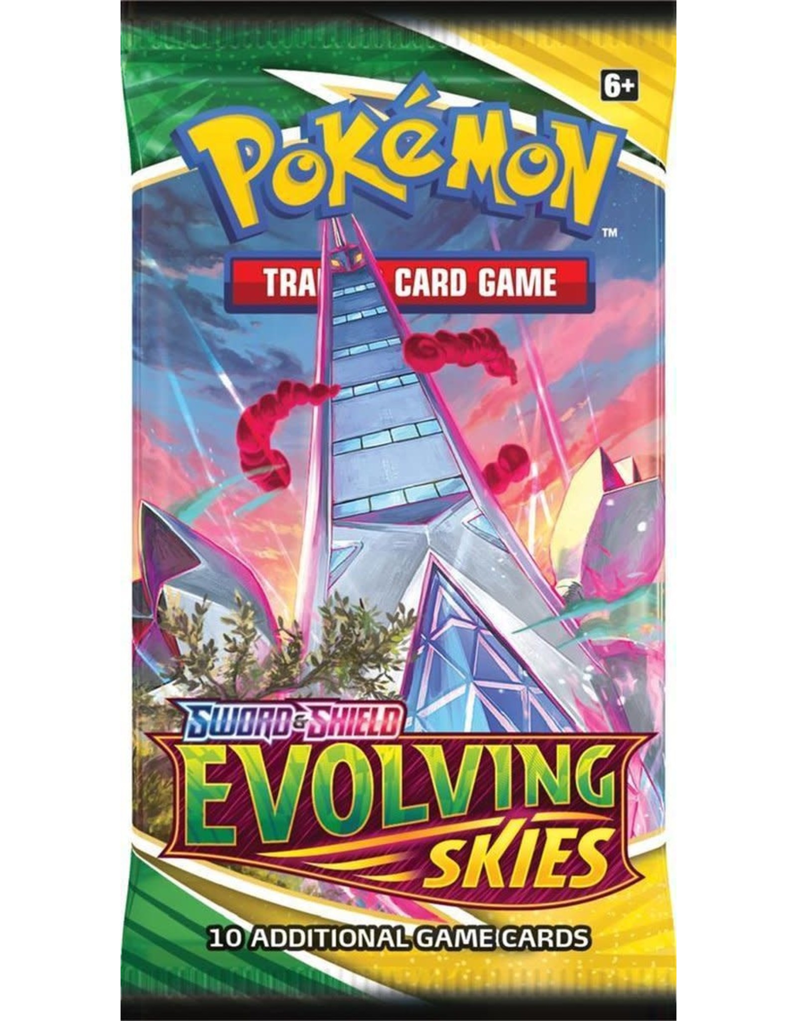 The Pokemon Company Pokémon TCG Sword & Shield Evolving Skies Boosterpack