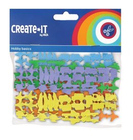 Create-It Haza Create-it Foam Voertuigenmix  72stuks