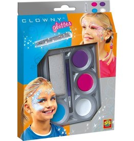 SES Creative SES Creative Clowny 09634 Aquaschmink met Glitter