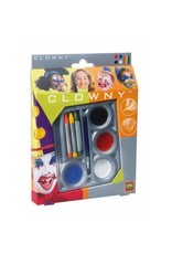 SES Creative SES Creative Clowny 09641 Aquaschmink 4+3 Kleurenset SES Creative SES Creative Clowny 09641 Aquaschmink 4+3 Kleurenset
