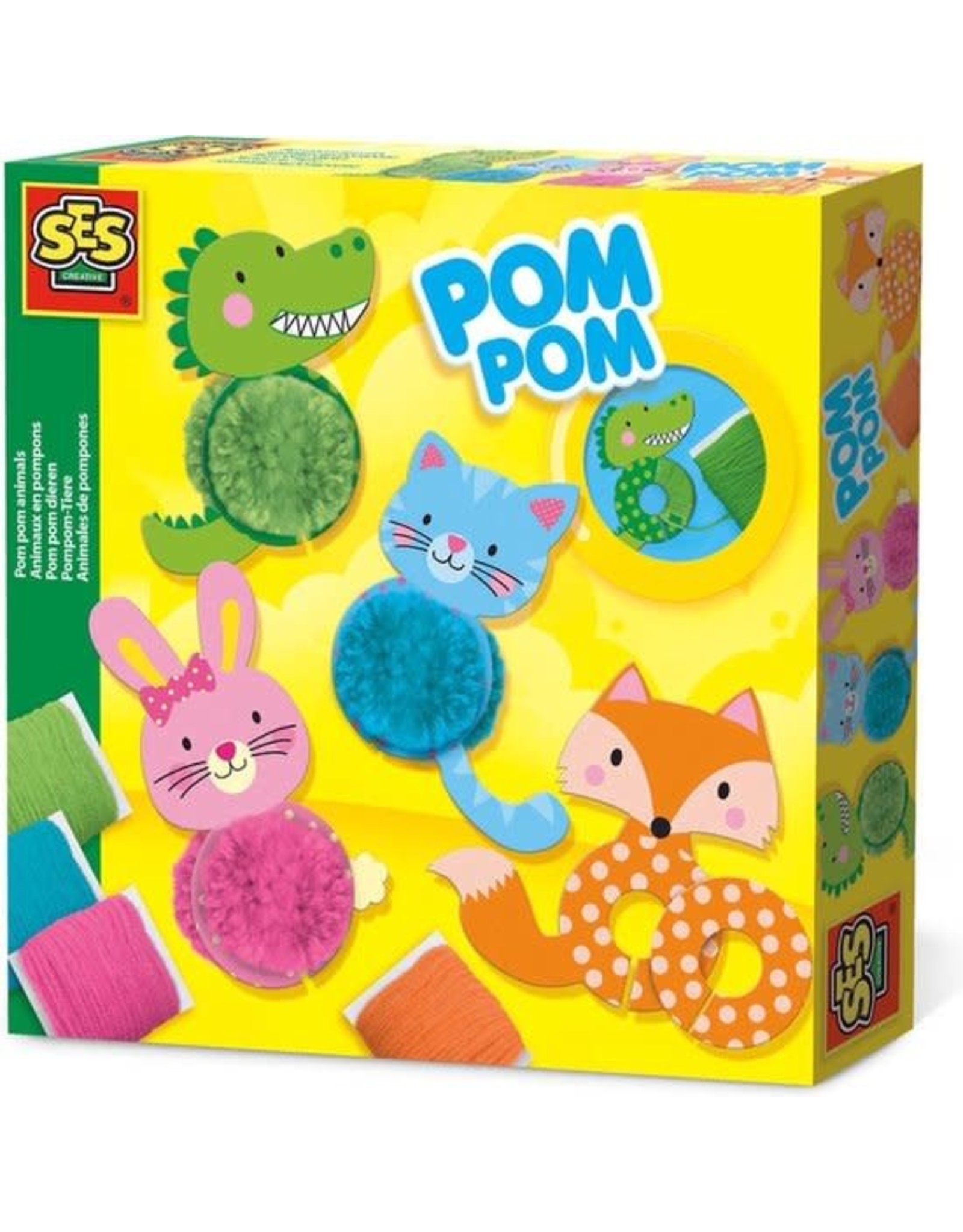 SES Creative SES Creative 14003 Pom Pom Dieren