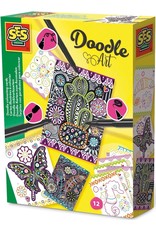 SES Creative SES Creative 14013 Doodle Inkleurkaarten SES Creative SES Creative 14013 Doodle Inkleurkaarten