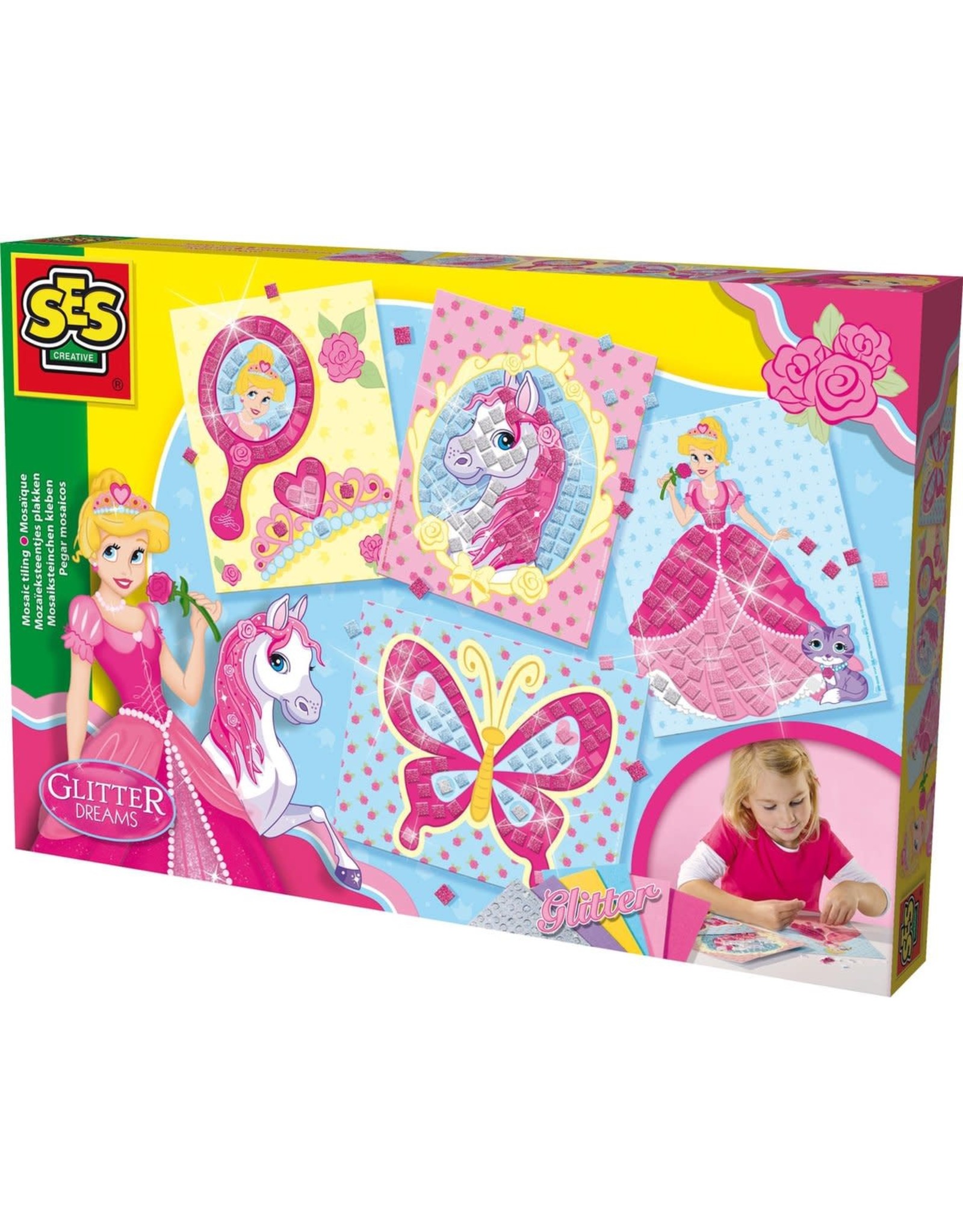 SES Creative SES Creative Glitter Dreams 14125 Mozaïek