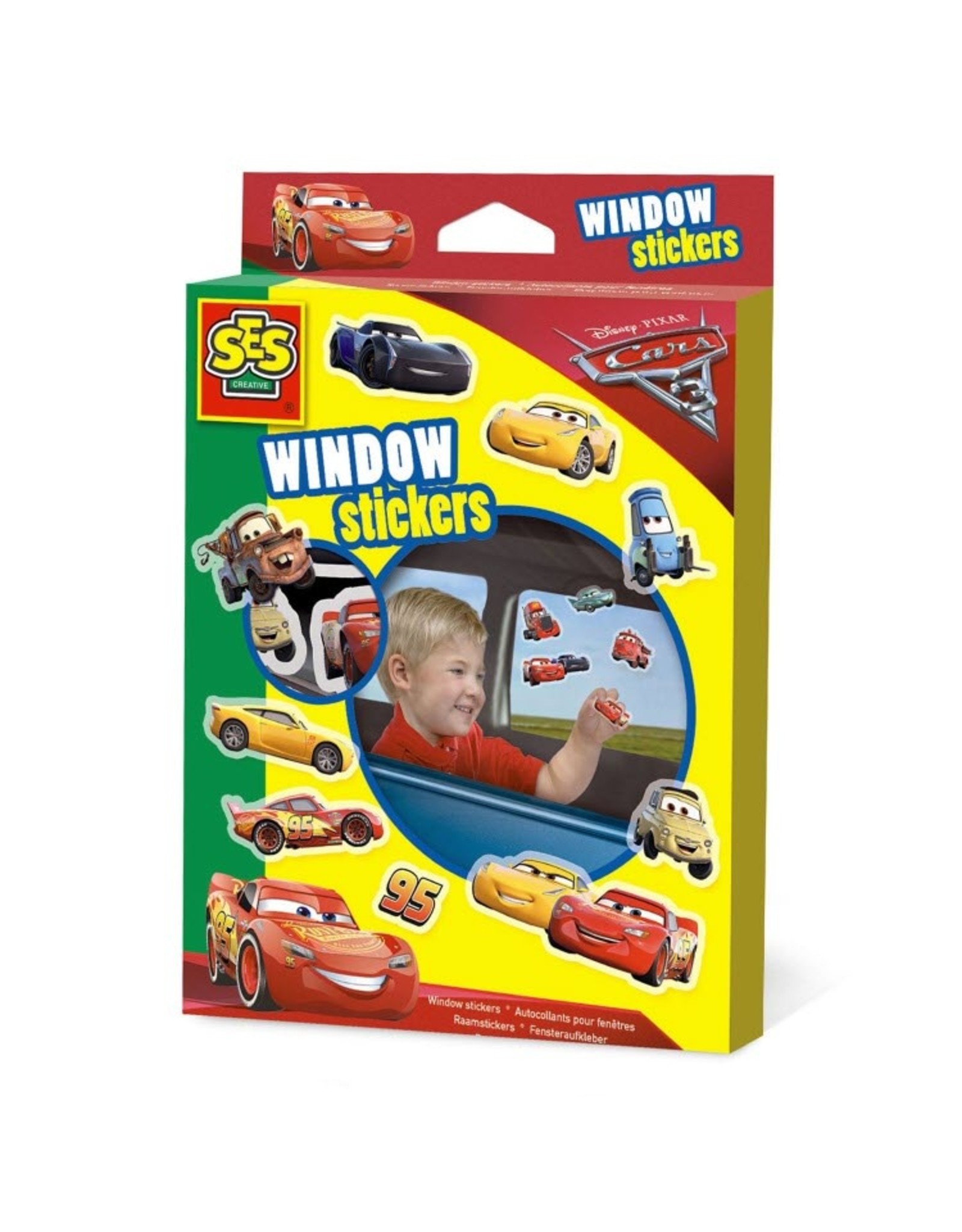 SES Creative SES Creative 14273 Raamstickers Cars