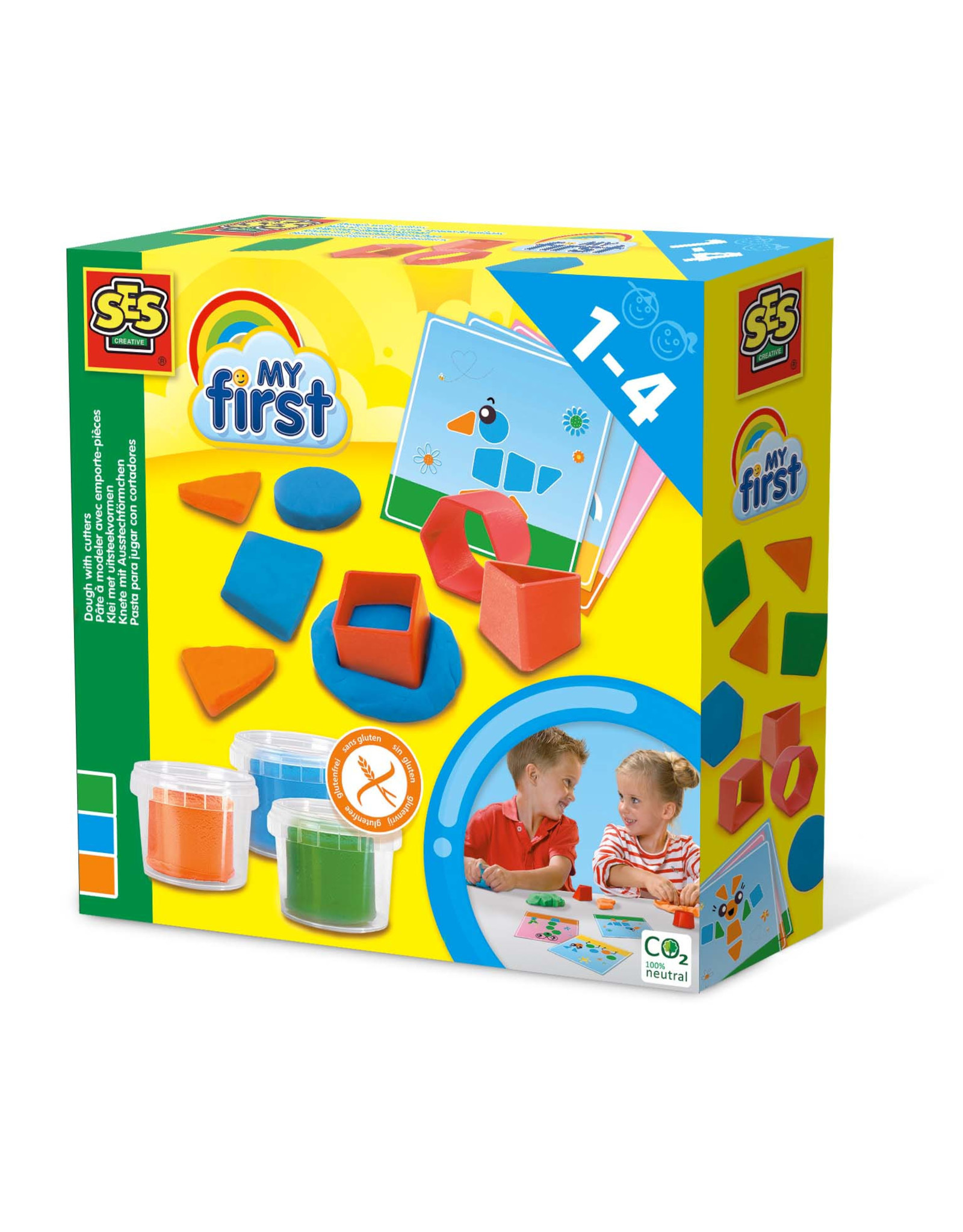 SES Creative SES Creative My First 14433 Klei met Uitsteekvormen
