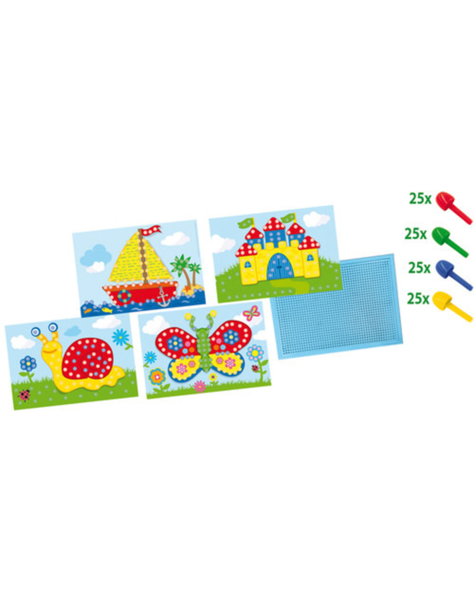 SES Creative SES Creative 14898 Mozaïekbord met Kaarten