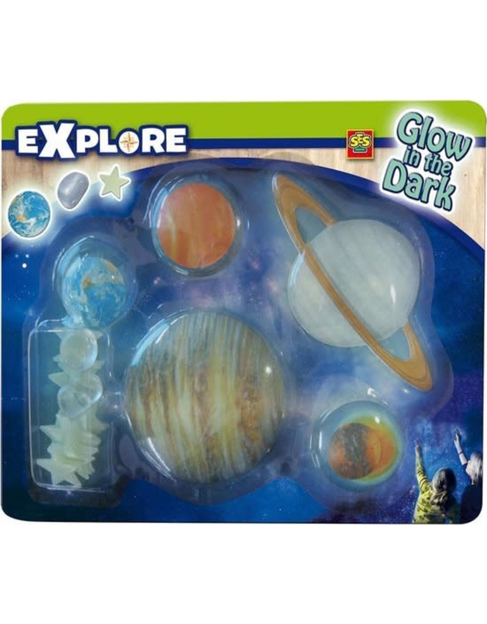 SES Creative SES Creative 25067 Explore Planeten Glow In The Dark