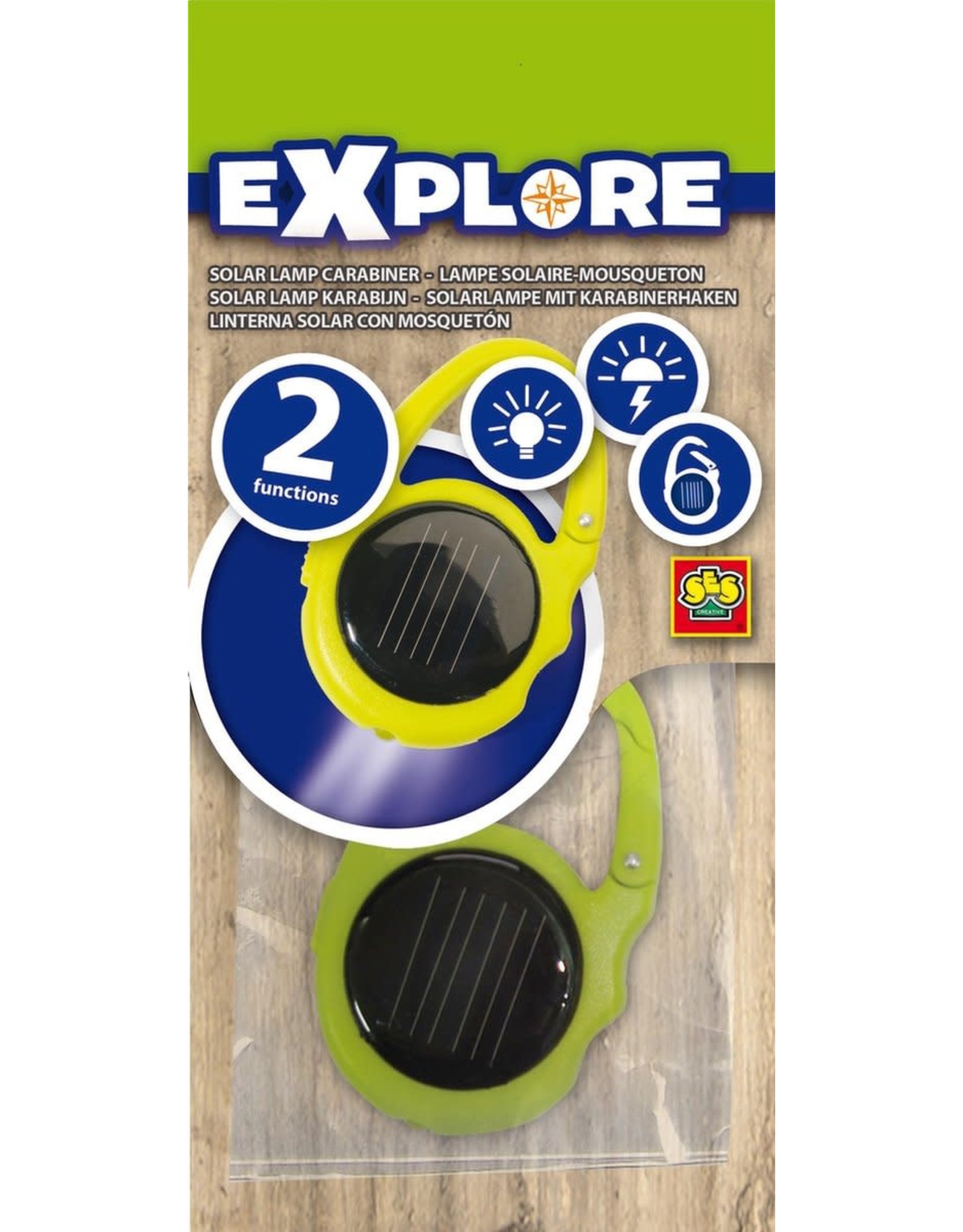 SES Creative SES Creative Explore 25055 Solar Lamp Karabijn