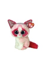 Ty Ty Beanie Boo's Mai de Kat Pink 15cm Ty Ty Beanie Boo's Mai de Kat Pink 15cm