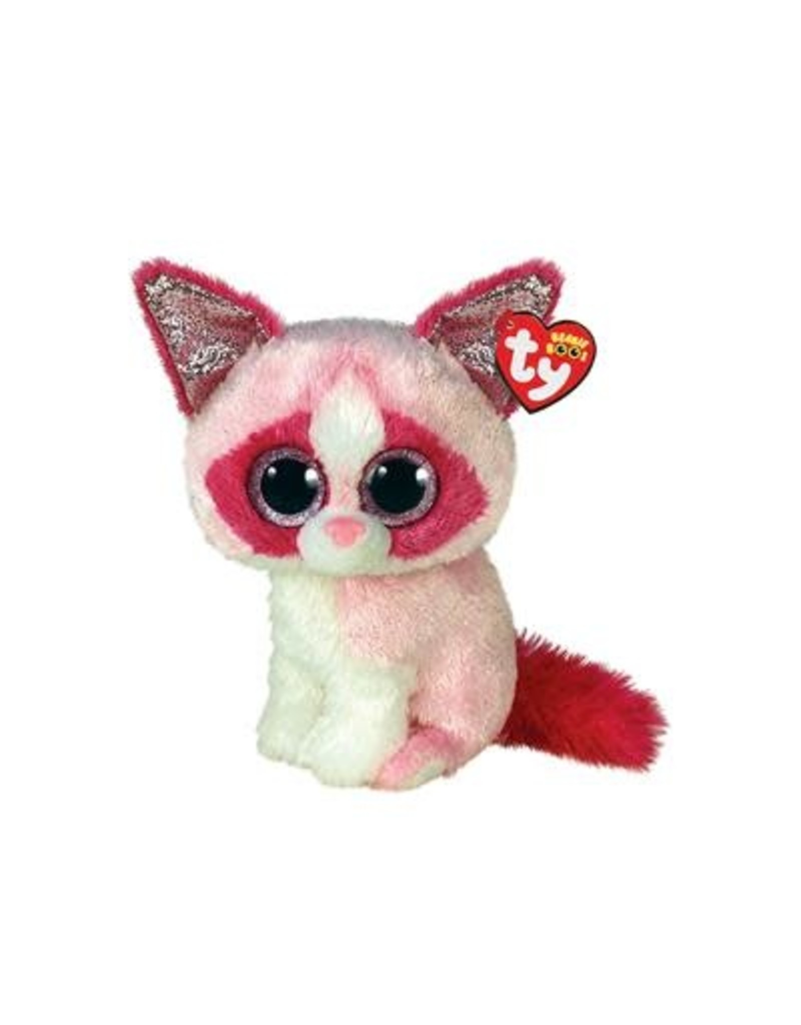 Ty Ty Beanie Boo's Mai de Kat Pink 15cm